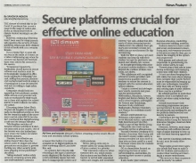 StarEDU, May 10, 2020 - Secure Platforms Crucial for Effective Online Education