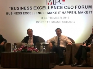 Sharing of Best Practices through Business Excellence CEO Forum